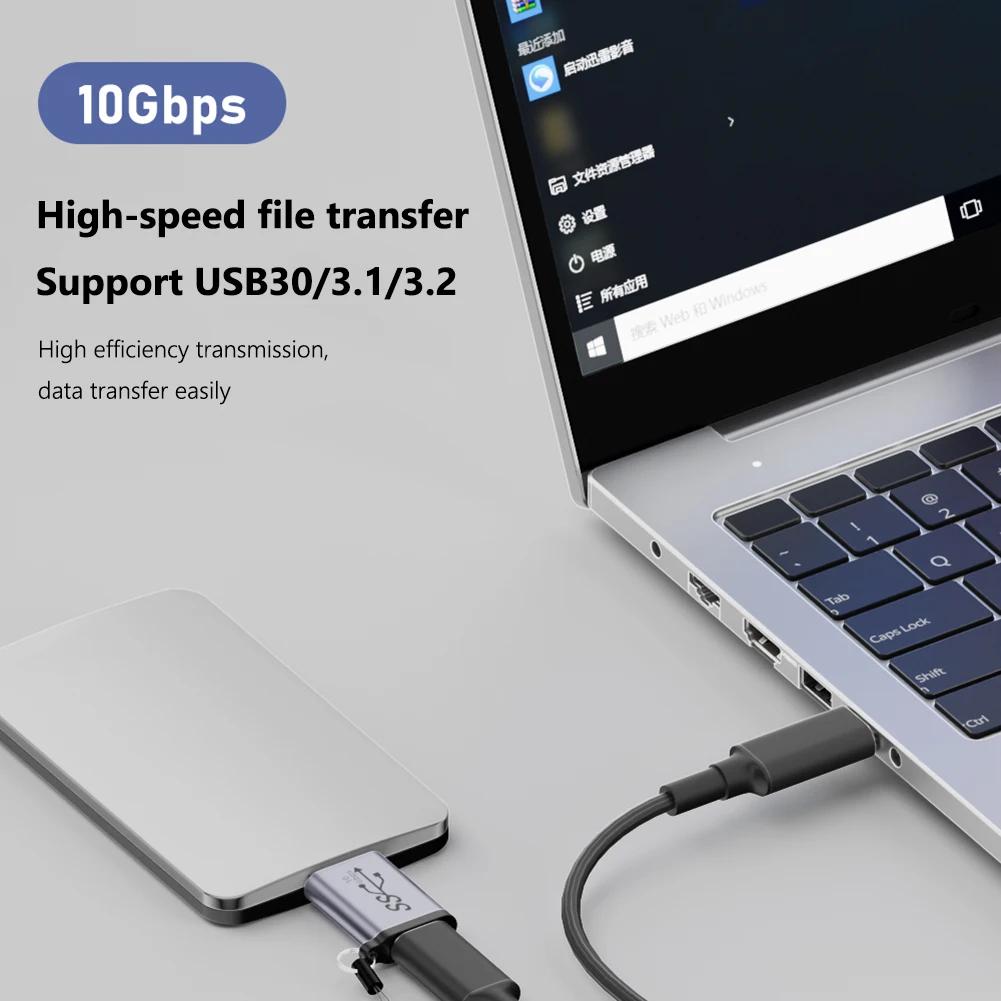 USB-A C Ÿ to ũ B   ȯ, ̴ , ϵ ̺ ̺ ޴, USB3.1 Gen2, 10Gbps 